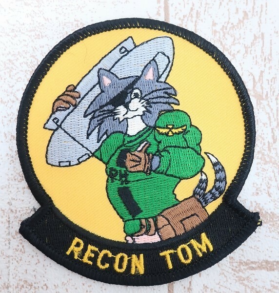 6-0950A/未使用品 米軍 RECON TOM トムキャット ワッペン 送料200円 