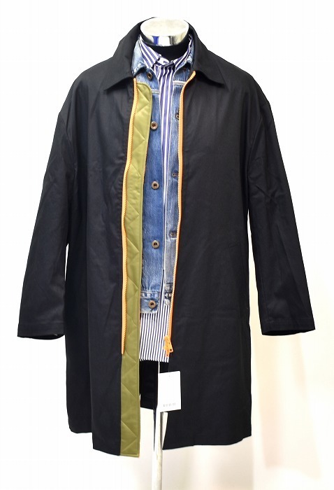 MISTERGENTLEMAN (ミスタージェントルマン) COLOR ZIP UP COATカラージップアップコート ミリタリー アーミー ステンカラーMr.GENTLEMAN