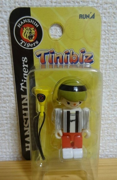 ◆ 阪神 タイガース タイニビッツ 応援 ハッピ メガホン 人形 HANSHIN TIGERS ◆ 未使用 ◆