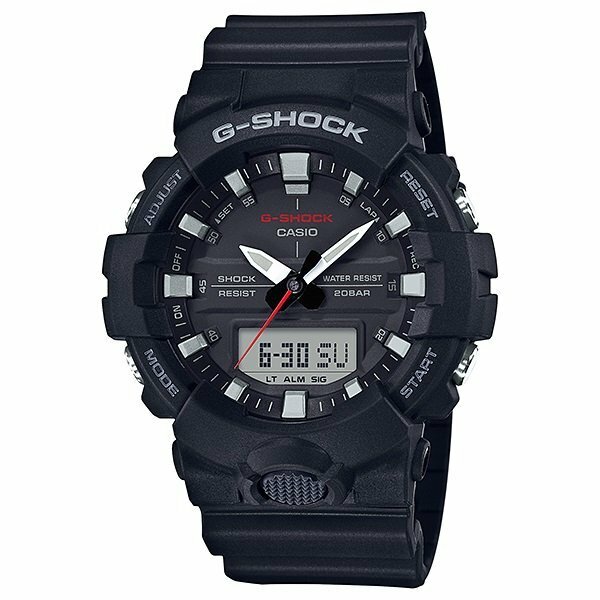 CASIO/カシオ G-SHOCK/ジーショック GA-800シリーズ ANALOG-DIGITAL スタンダードデザイン クォーツ メンズ 腕時計 GA-800-1AJF