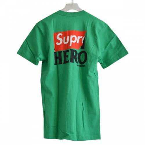 SUPREME シュプリーム ANTI HERO Pocket Logo Tee Tシャツ グリーン M R2A-94293