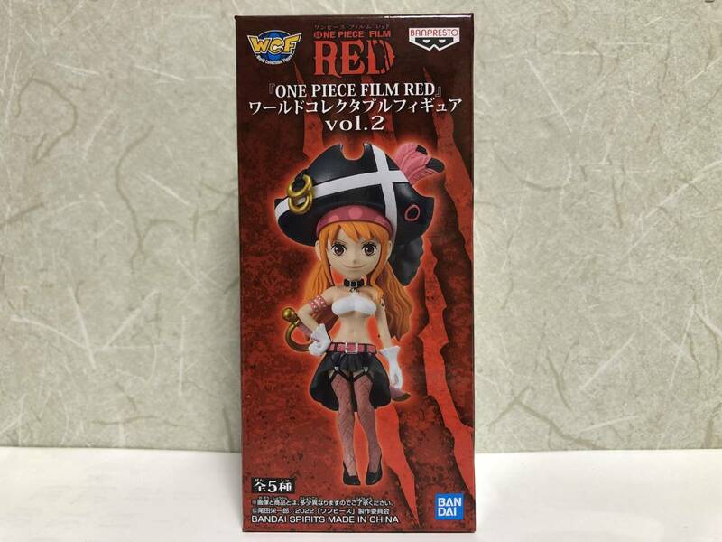 ONE PIECE FILM RED ワンピース ワールドコレクタブルフィギュア（ワーコレ） vol.2　ナミ