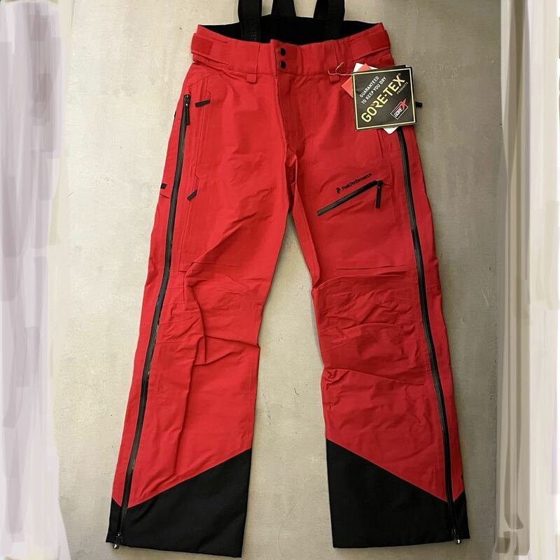 未使用品 ピークパフォーマンス W Heli Alpine Pants サイズM レッド