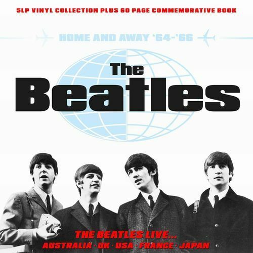 未開封新品/廃盤入手困難/武道館The Beatlesザビートルズ輸入限定盤[HOME AND AWAY'64-'66(5LP)]世界各国の貴重ライブ音源が5LPリリース!!