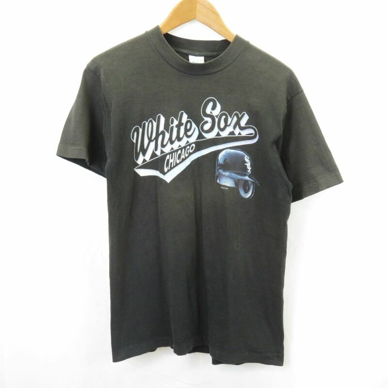 90s USA製 MLB ホワイトソックス Tシャツ sizeM/SALEM ヴィンテージ 古着 　1103