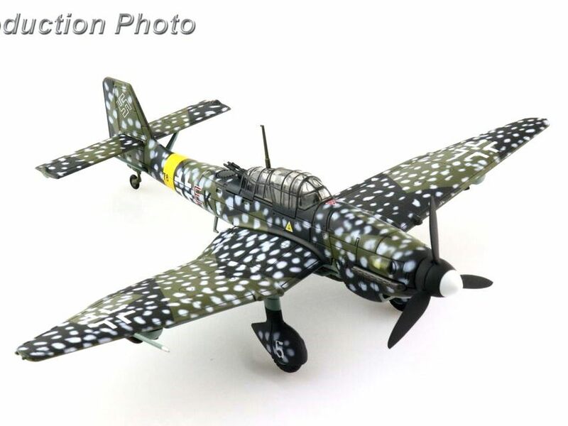 ■即決 ホビーマスター 1/72【ユンカース Ju-87D3 スツーカ ドイツ空軍 東部戦線 迷彩 限定品