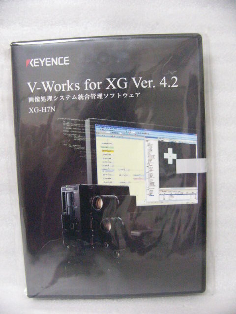 ★未開封!動作保証★ Keyence V-Works for XG-H7N Ver4.4 画像処理ソフト