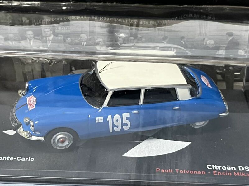 未開封　ディアゴスティーニ　ラリーカー　コレクション　シトロエン　DS 21 モンテカルロラリー　　1966年 1/43