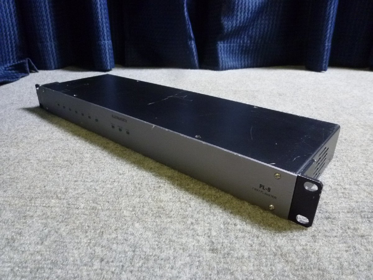 ▲ ALLEN＆HEATH アレン＆ヒース PL-9 7WAY PL-Anet HUB▲ ①