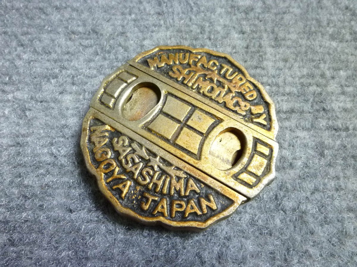 ▲ SIMODA 下田 金庫 鍵穴 当時物 レトロ ▲ 105