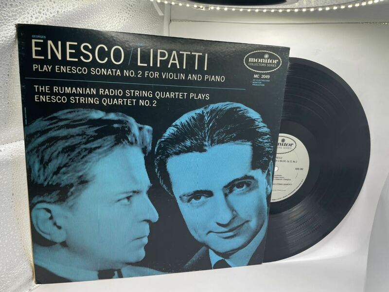 [Y-1]米【monitor:MC2049】 Enesco Lipatti Rumanian Radio Quartet Enesco violin sonata 2, string quartet 2/クラシック　LP