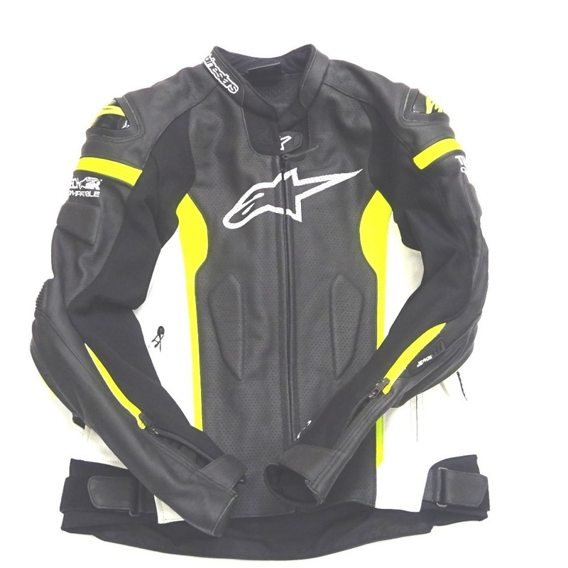 Ft576741 バイクジャケット アルパインスターズ MISSILE LEATHER JACKET TECH AIR COMPATIBLE 3100118 メンズ 中古