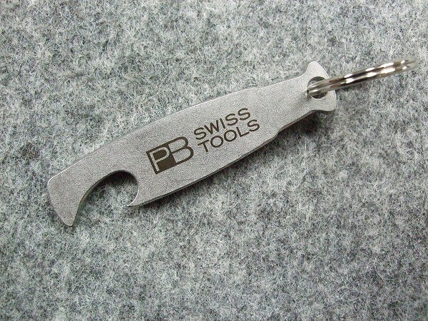 PB SWISS TOOLS ボトルオープナー キーホルダー