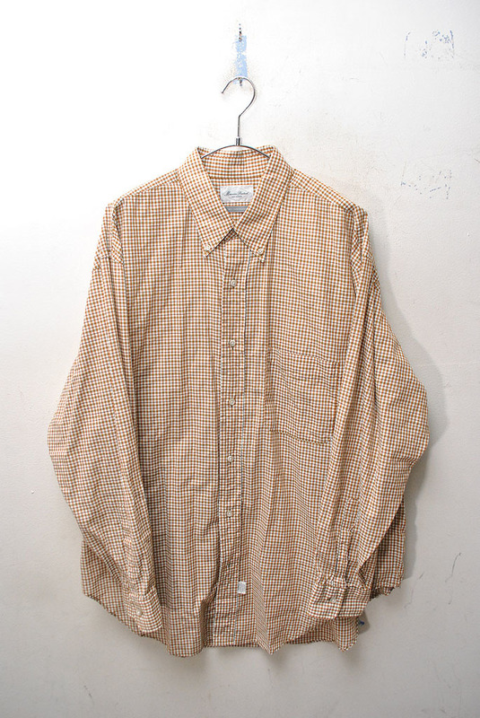 marvine pontiak shirt makers B.D Collar SH マービンポンティアックシャツメーカーズ/ボタンダウンシャツ/チェック