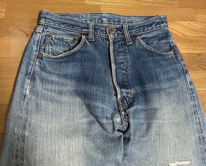 60's VINTAGE Levi's 501 big E 足長R 66前期 デニムパンツ USA製 ヴィンテージ オリジナル 60年代 古着