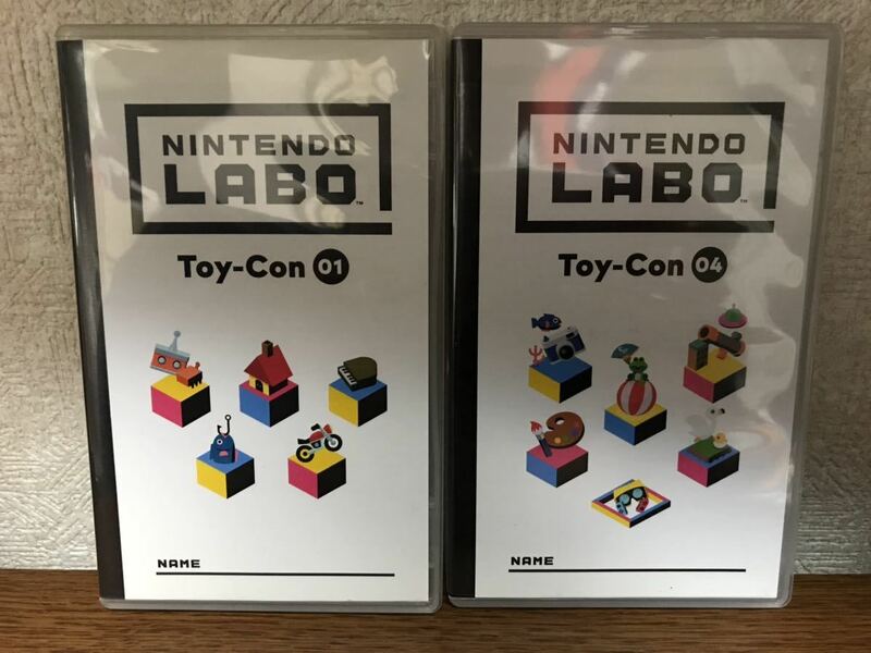 Nintendo Switch Nintendo Labo ニンテンドーラボ【Toy-Con 01,04 2種セット】送料210円