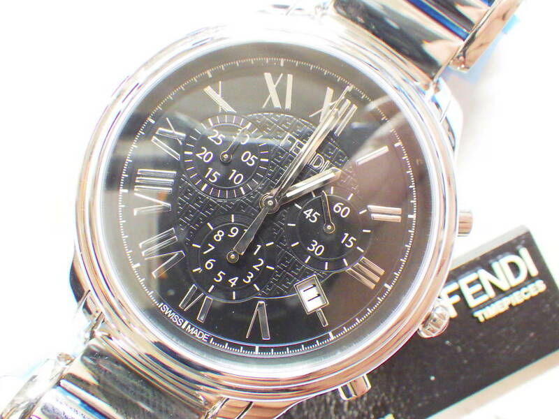 FENDIフェンディ メンズ クロノグラフ腕時計 F252011000 #768