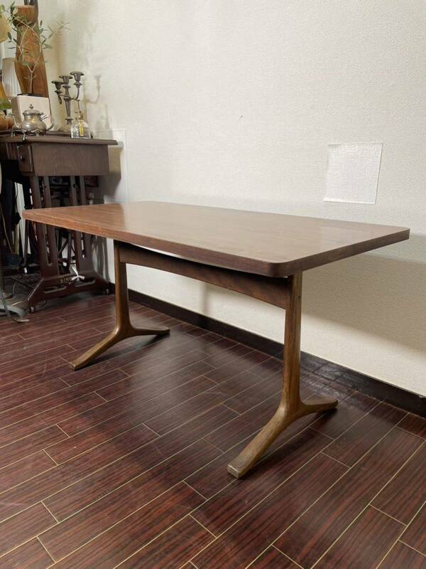 北欧デザイン♪昭和レトロのリビングテーブル ジャパンビンテージ センターテーブル コーヒーテーブル ヴィンテージ