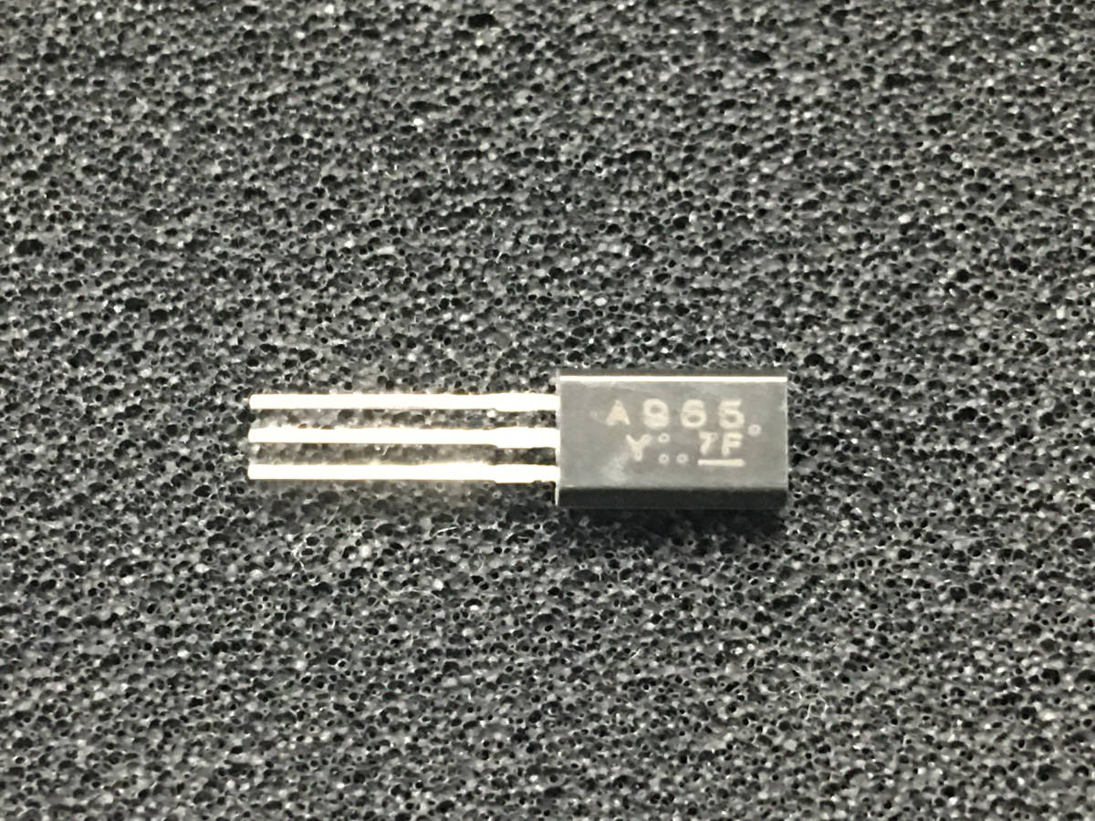 東芝　シリコンPNPエピタキシャル形(PCT方式)　-120V　-800mA　2SA965-Y,F(J　100個