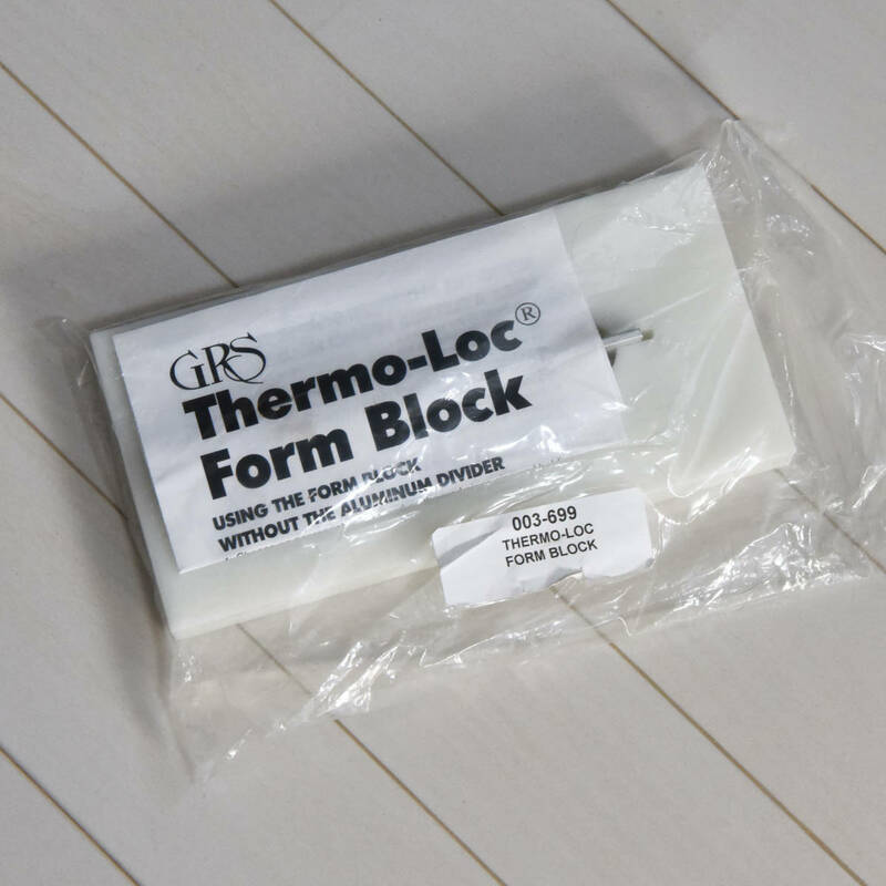 Thermo-Loc Form Block GRS ★ サーモロック 石留め 手彫り ヤニ エングレイブ ハワイアン ジュエリー 彫金 彫刻 タガネ エングレービング