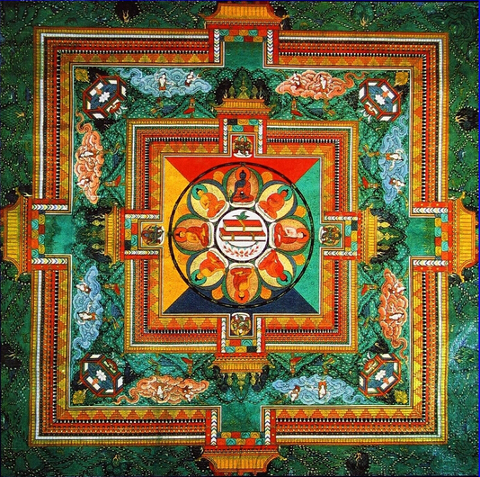 密宗 密教 タンカ 壁掛け　インテリア　装飾　16