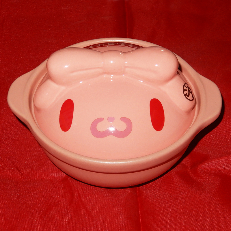 【未使用】プライズ　ミニ土鍋　チャックスGP　CGP-356　土鍋型汎用うさぎ　汎用ピンク　一人用土鍋