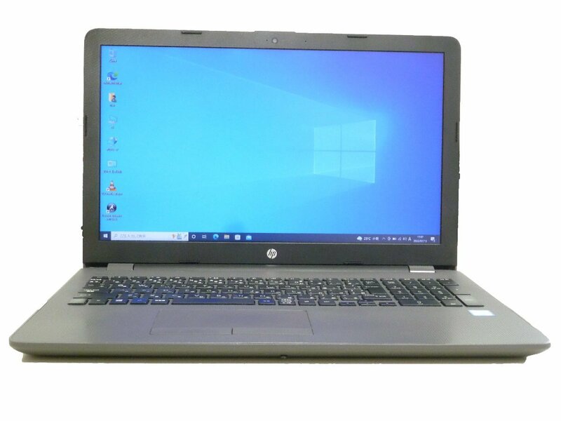 訳あり 無線LAN WEBカメラ搭載 HP 250G6 第7世代 i3 7020U 2.3GHz! 8GB 起動高速 m.2SSD 256GB DVDマルチ Windows10pro 圧迫痕有w521