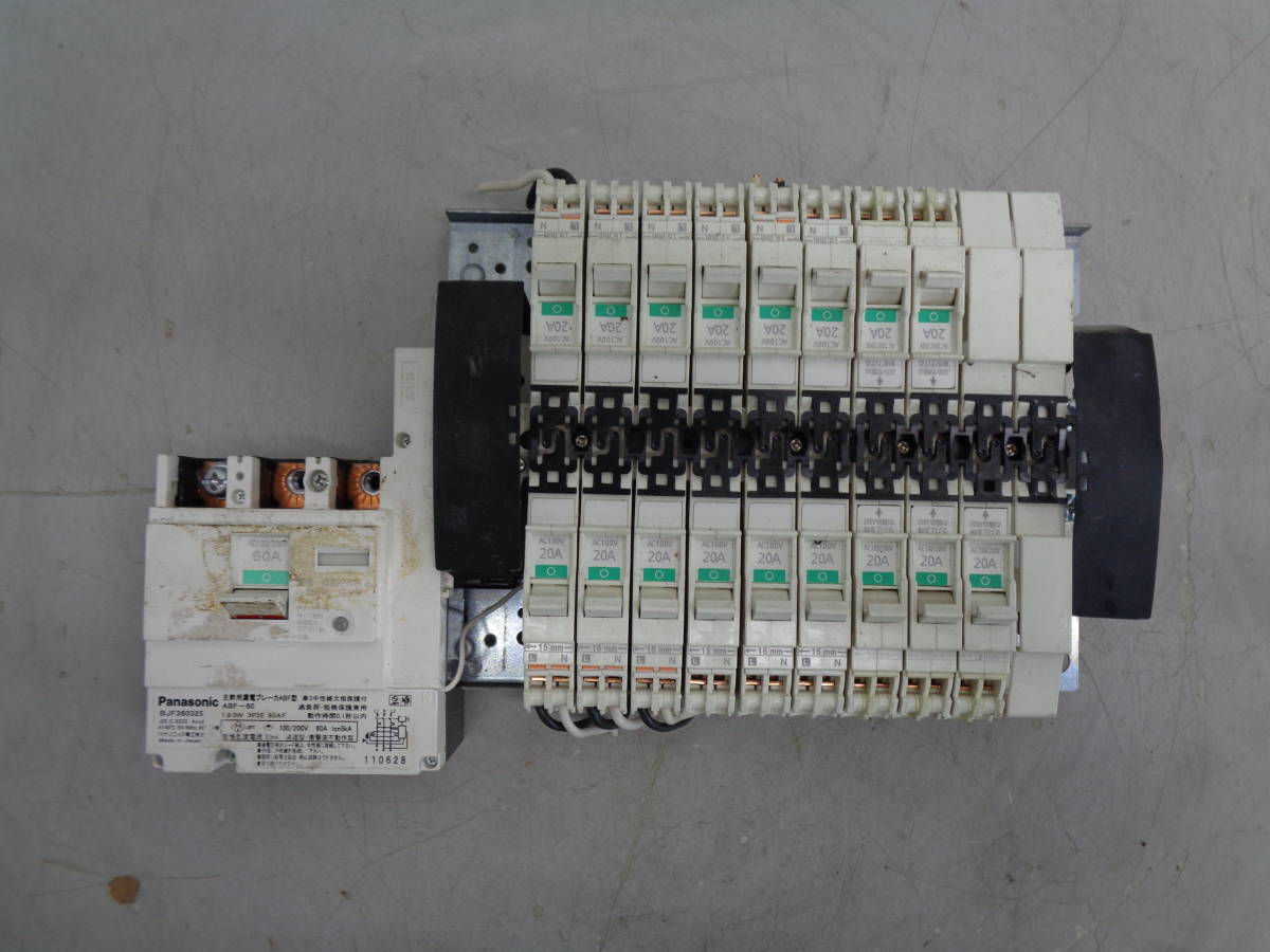 MK6625 パナソニック ブレーカー ABF-60 BJF360325　/　SH-30 BSH2201