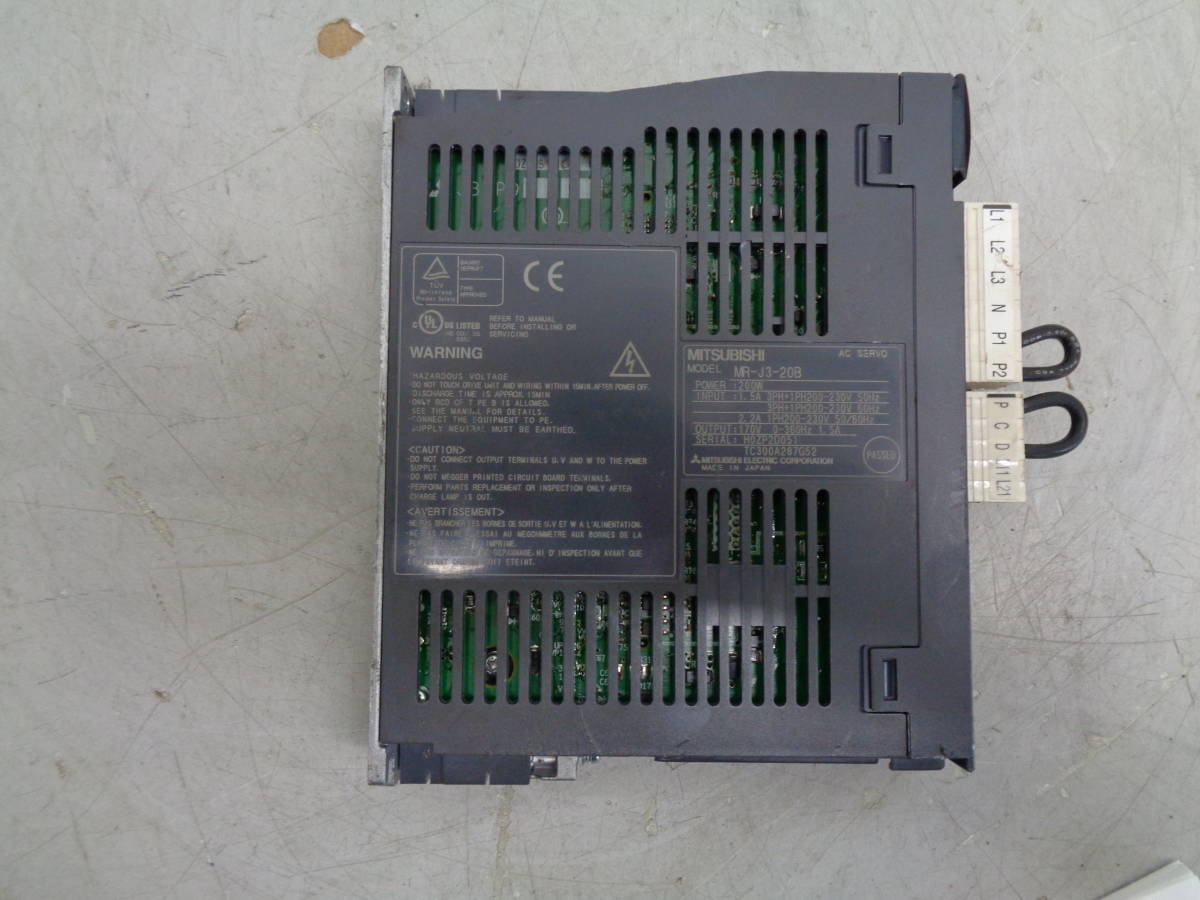 MK6649 ★三菱電機 サーボアンプ MR-J3-20B★