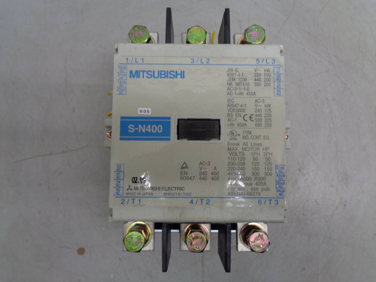 MK6736 三菱電機 電磁接触器 S-N400