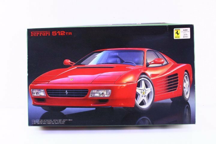 ●未使用 フジミ Ferrari フェラーリ 512TR RS-44 レッド ヨーロッパ プラモデル スポーツカー 1/24 未組立【10794315】