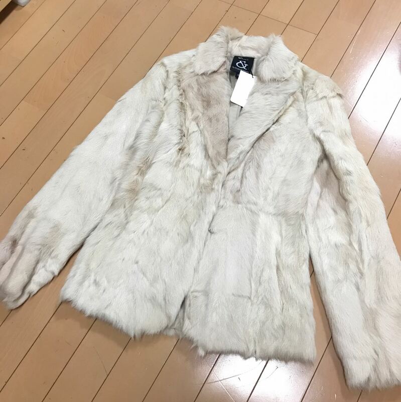 新品　◆&byP&D ◆ ピンキー&ダイアン　◆山羊　ファージャケット◆ リアルファー◆ 38