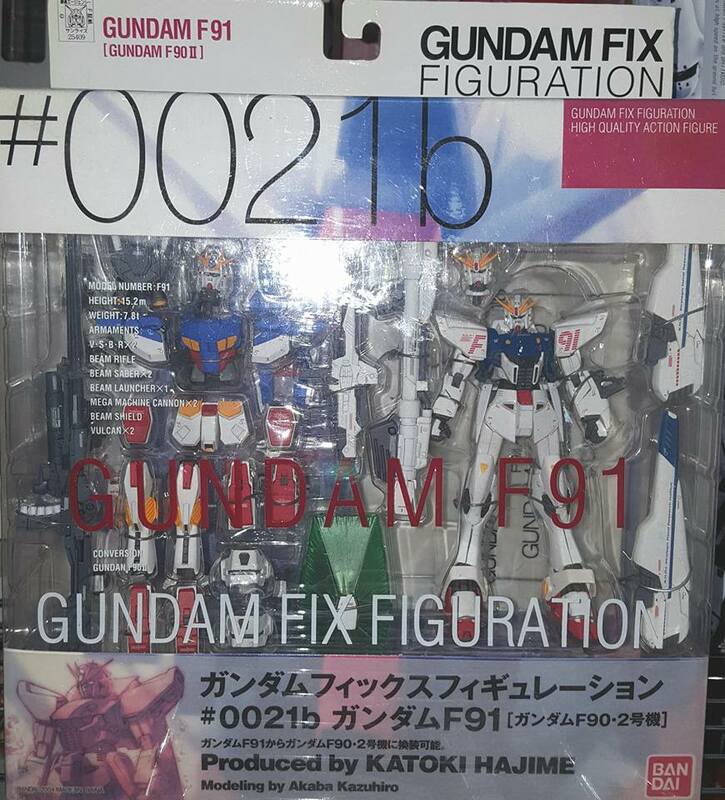 バンダイ GUNDAM FIX FIGURATION #0021b ガンダムF91 新品 正規品 箱傷G.F.F.ガンダム・フィックス・フィギュレーションGFF F90 2号機