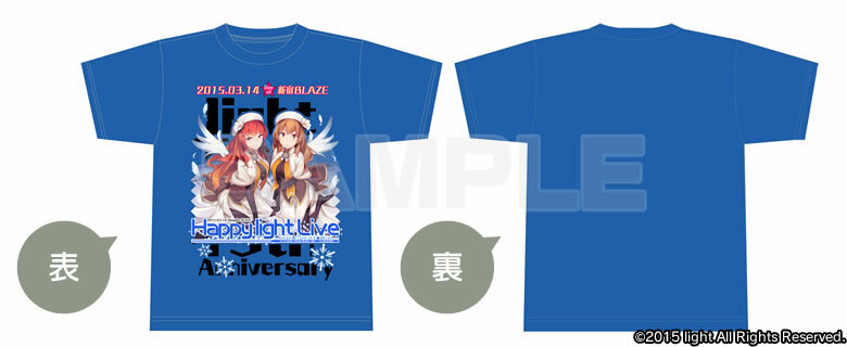 新品 Happy light Live　Tシャツ　Ayumi.＆五條真由美 ver. Lサイズ