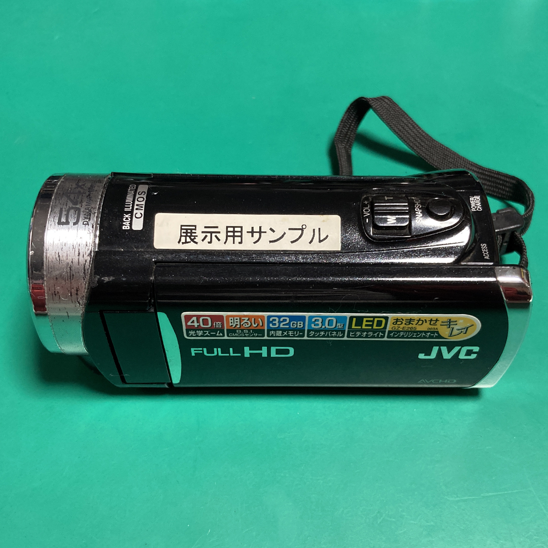 ★ JVC Everio ブラック 店頭展示 模型 モックアップ 非可動品 R00215