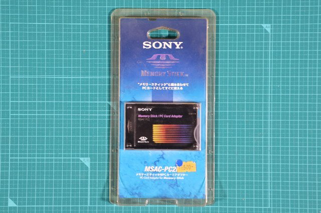 ★ SONY メモリースティック用PCカードアダプター MSAC-PC2N 未使用 R00173