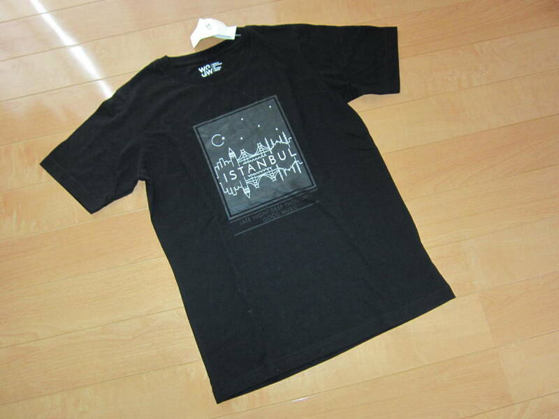 未使用タグ付き GLOBAL WORK グローバルワーク 半袖Tシャツ プリント M