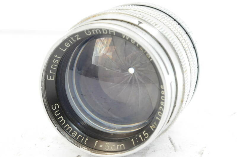 ★特上品★ ライカ Leica Summarit 5cm 50ｍｍ Ｆ1.5 GmbH Wetzlar Germany Lマウント ＃7642