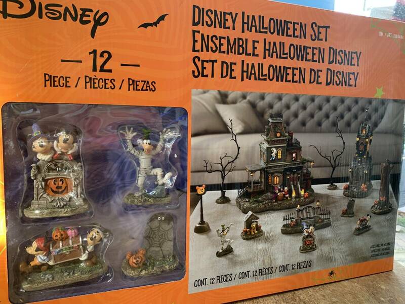 costco コストコ Disney Halloween ディズニー 　12ピースセット　ハロウィンヴィレッジ　ミッキーマウス/ハロウィン飾り