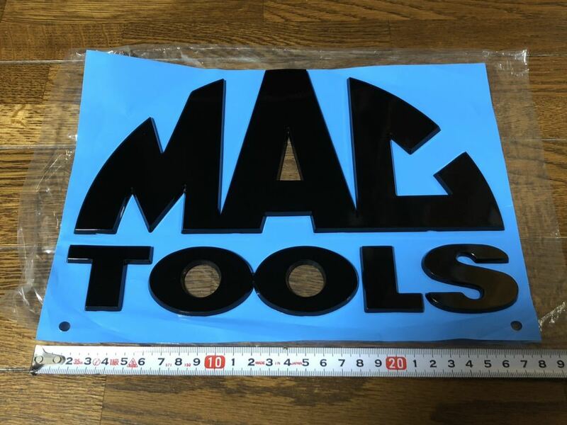 送料込み でかい エンブレム 新品 ブラック MACTOOLS マックツールズ MAC TOOL マックツール TECH マキシマイザー MAC TOOLS / snap-on KTC