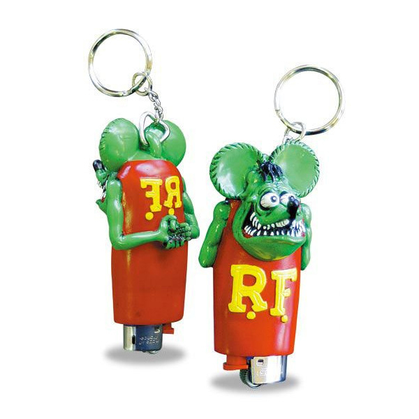 Rat Fink 200円発送可 ライターキャップ グリーン 緑 キーホルダーとして ラットフィンク mooneyes ムーンアイズ　moon eyes フィギュア