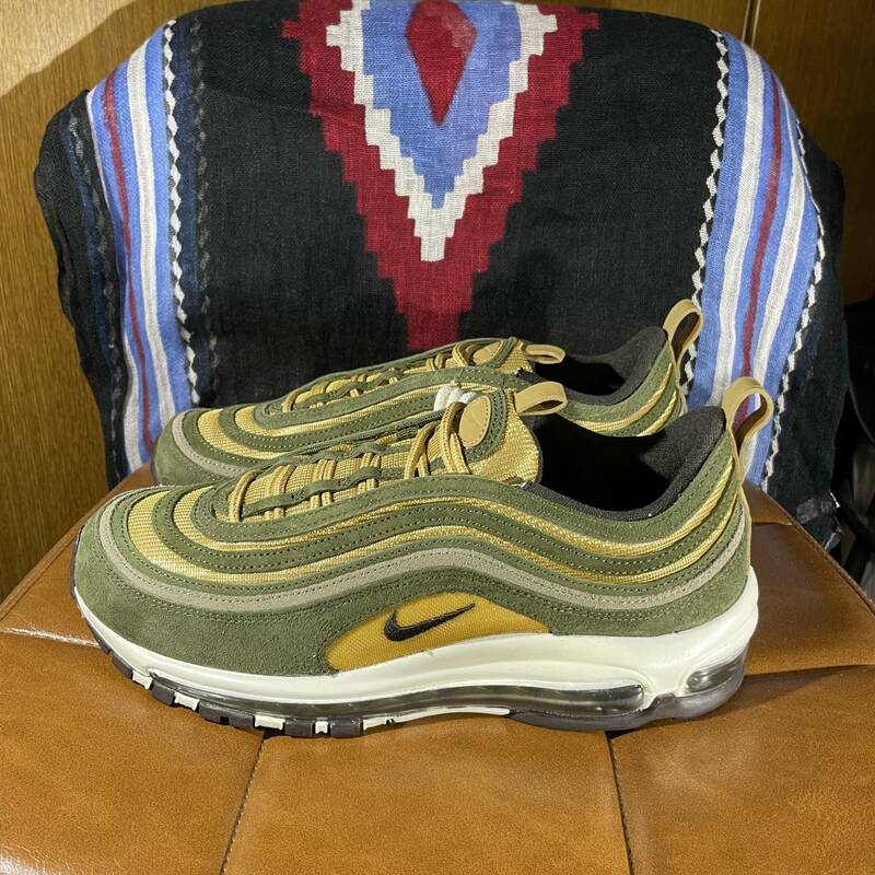 ★未使用品 国内未発売 nike air max97 NH ROUGH GREEN 26.5cm US 8.5 UK 7.5 ナイキ エアマックス DR0157-300 KITH Ronnie atmos 90 95★