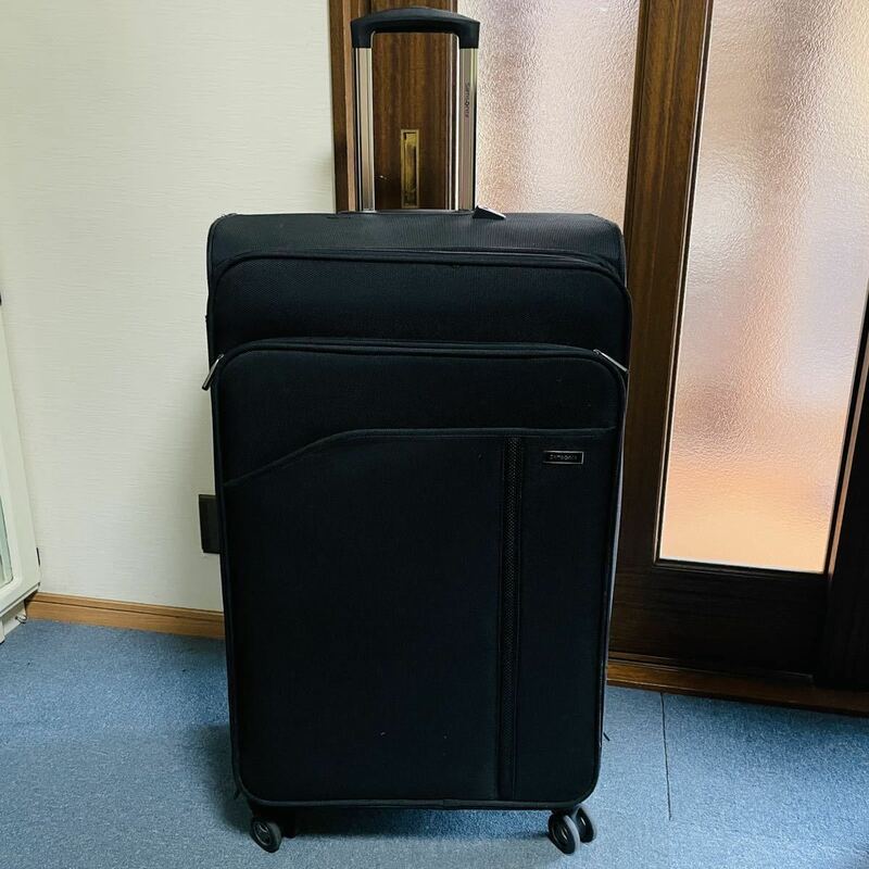 Samsonite サムソナイト スーツケース ソフトタイプ ブラック ジャンク