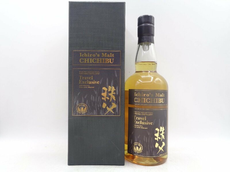 Ichiro's Malt CHICHIBU TRAVEL EXCLUSIVE イチローズ モルト 秩父 トラベル エクスクルーシブ 箱入 700ml 53,5% 未開栓 古酒 X64088