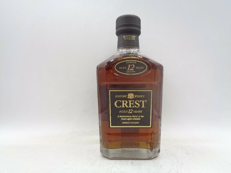 SUNTORY WHISKY CREST サントリー ウイスキー クレスト 12年 750ml 43％ 未開封 古酒 X174013