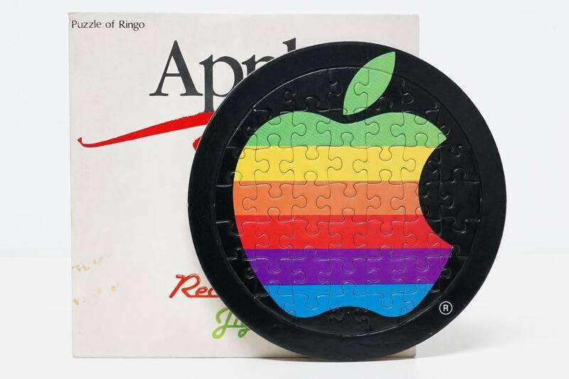 超希少★当時物★未使用 Apple IIc 販促品 キヤノン販売 ジグソーパズル Record Jigsaw ノベリティーグッズ 2