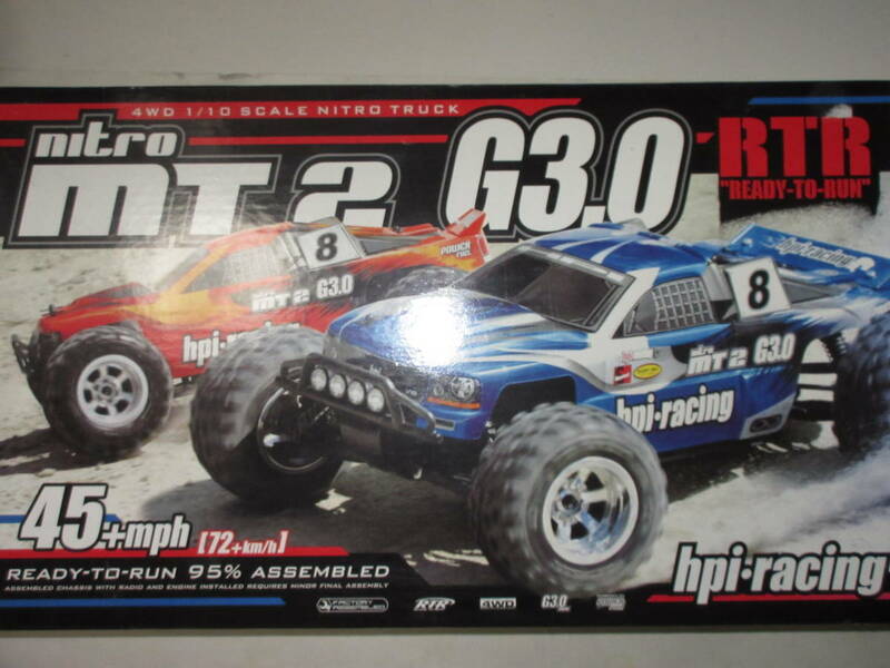 ◆HPI ナイトロ RS4 MT2 RTR G3.0 ダ－トフォ－スボディ◆新品