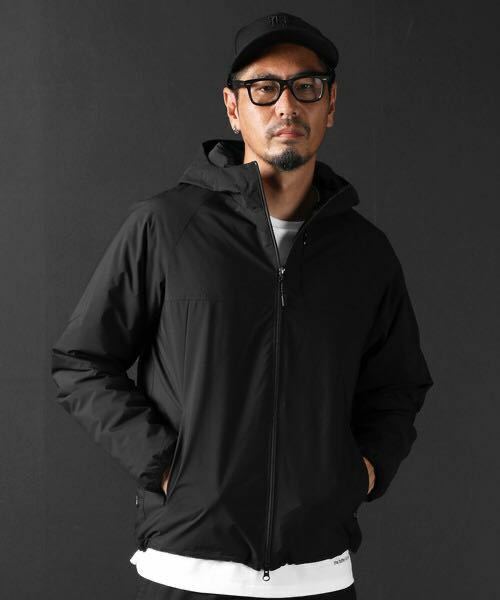 The DUFFER of ST.GEORGE LIGHTWEIGHT PUFFER BZ 中綿フーデッドパーカー ライトアウター ブルゾン