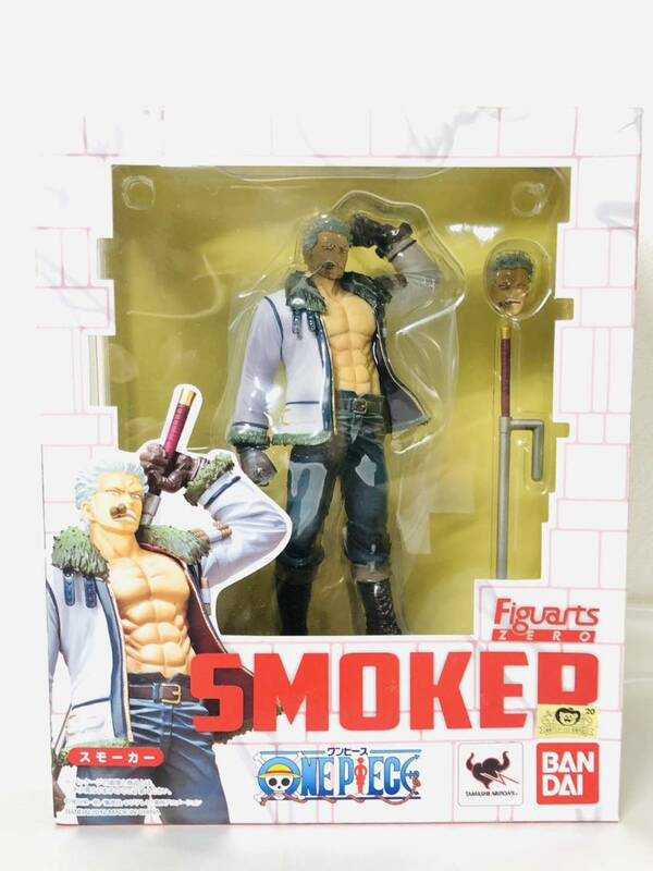 フィギュアーツZERO ONE PIECE SMOKER フィギュア Figuarts ワンピース スモーカー 大佐 バンダイ