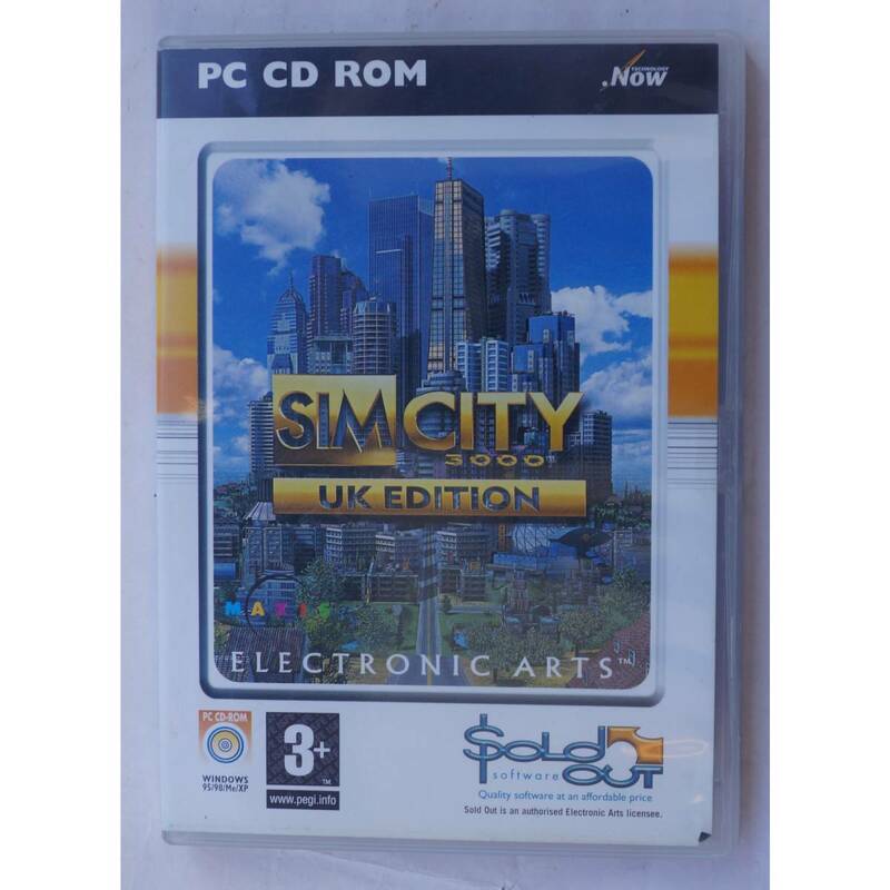 PCゲーム SIMCITY 3000 UK EDITION